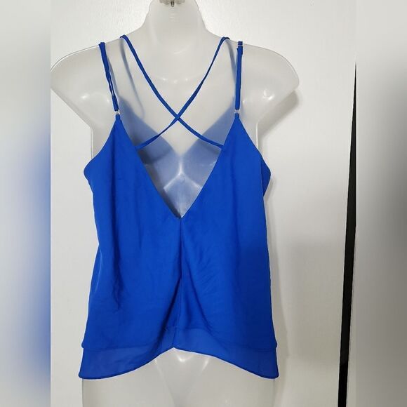 Amanda Uprichard Women's Spaghetti Strap V-Neck tank top size S - Picture 5 of 6